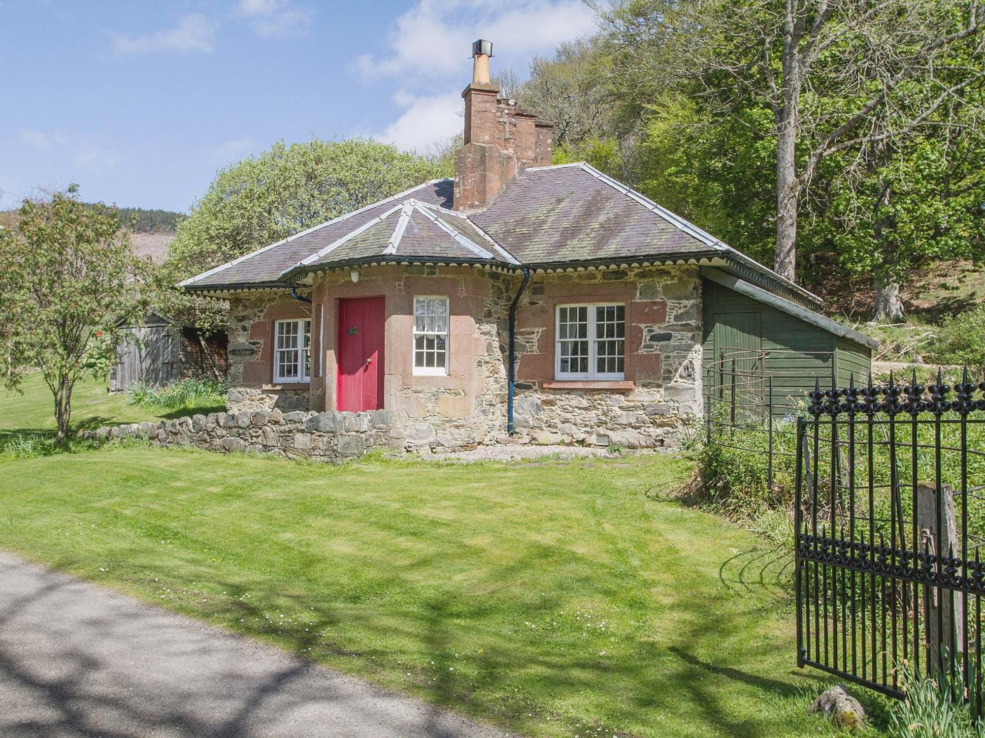 Katys Cottage Balnaboth Exterior foto